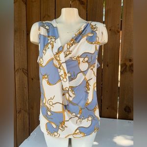 Como blu women's top size 1X.